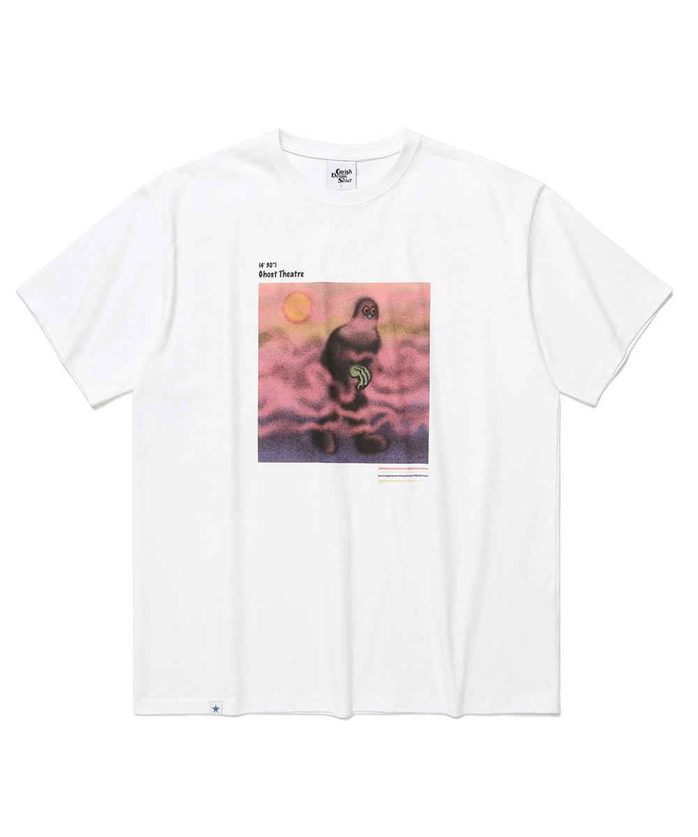 MCSL GHOST THEATRE SS TEE [WHITE]